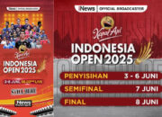 BWF Super Series 1000 Indonesia Open 2025! Saksikan Keseruannya di iNews Premium Sports