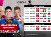 Streaming European Qualifiers 2025 di VISION+